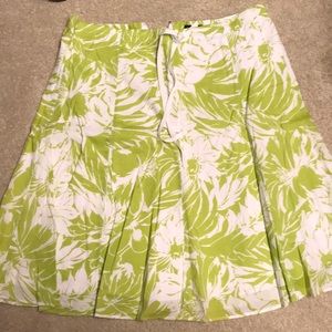 J.Crew floral skirt